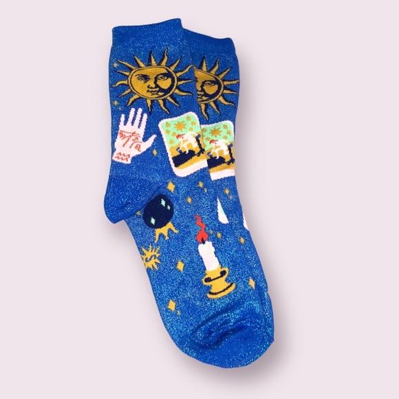 “It’s in the Cards” Novelty Crew Socks by Rachel Rosenkoetter - Picture 6 of 6
